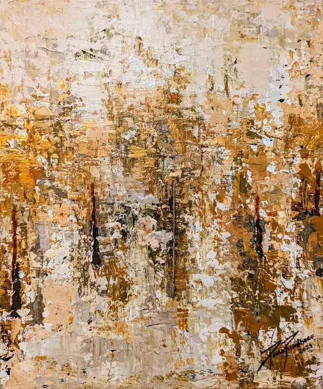 Abstract Garden nr.12 av Paula Rindborg