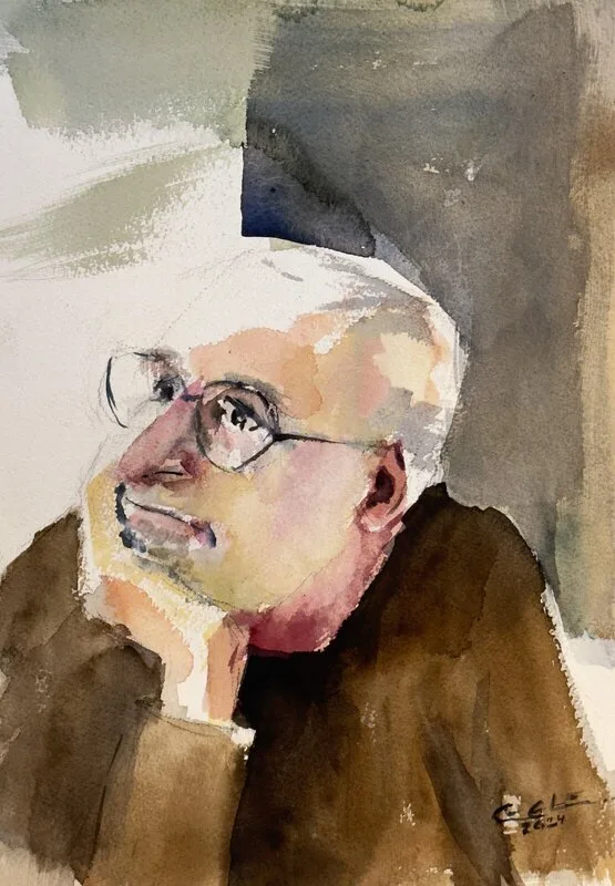 Akvarell av Göran Ekström