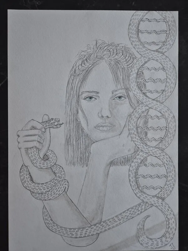 Billie Eilish DNA av Jonathan Isaksson
