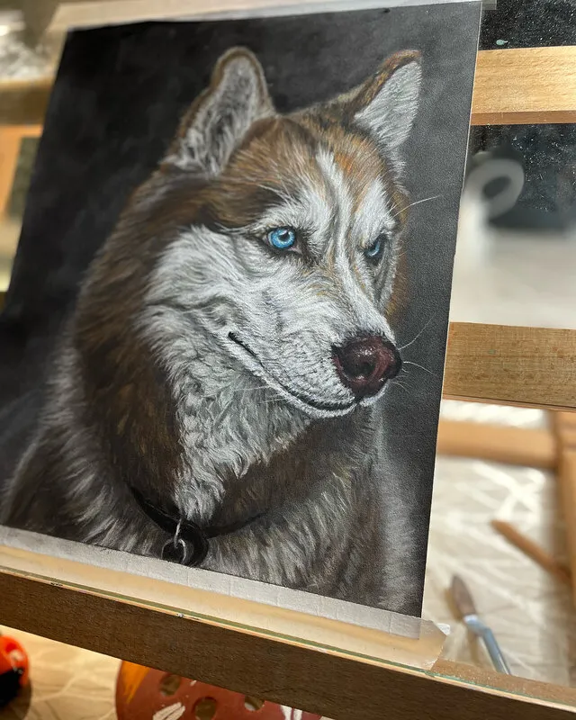 Husky av Maria Möller