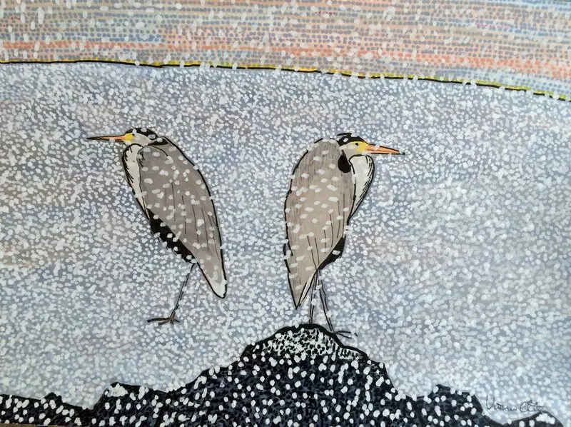 A snowy monday av Vivianne Otsa