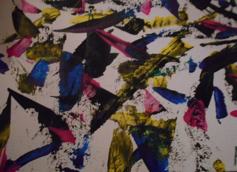 Akrylmålning 2 av Annelie Aspegren