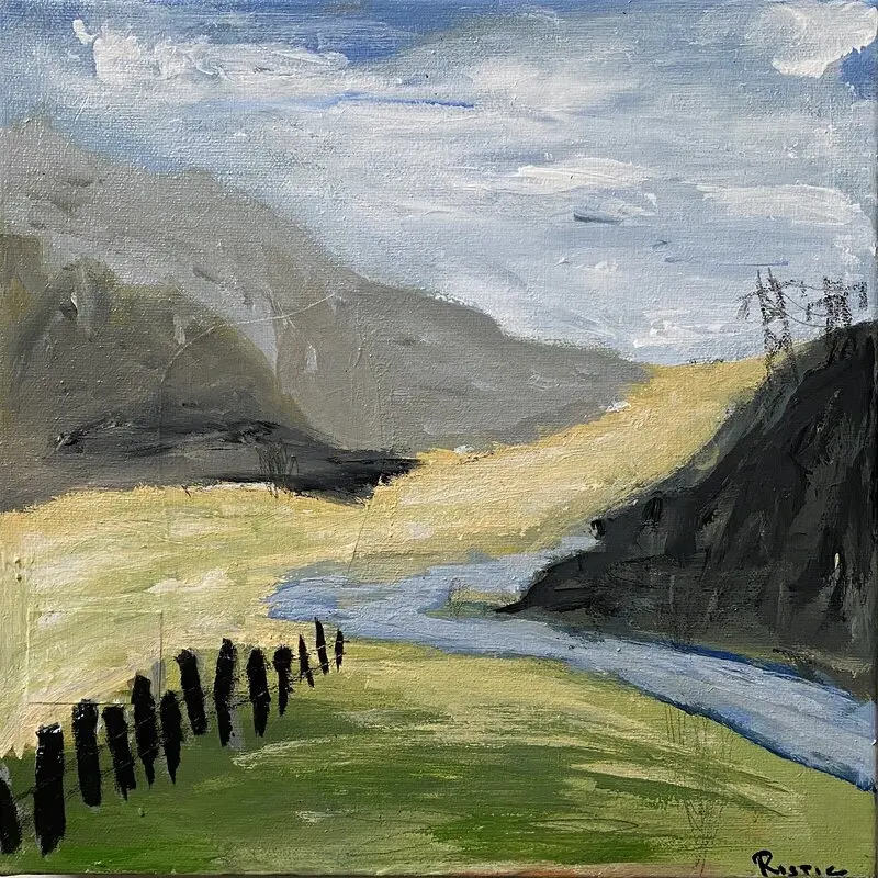 A moment of stillness av Anđela Ristic (AngelaArt)