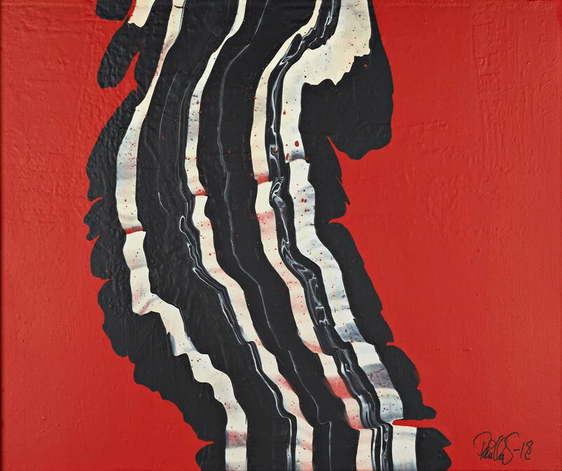 Akrylmålning 157 av Pernilla Söder