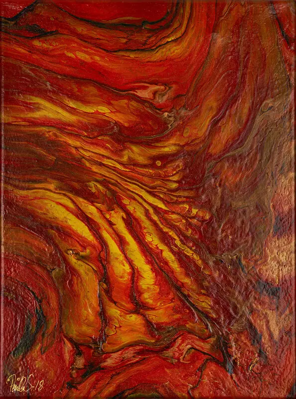 Akrylmålning 149 av Pernilla Söder