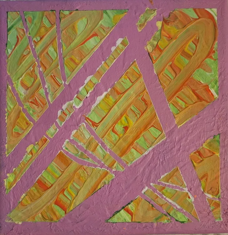 Akrylmålning Vår väg av Konst_igtpatapeterna Magni