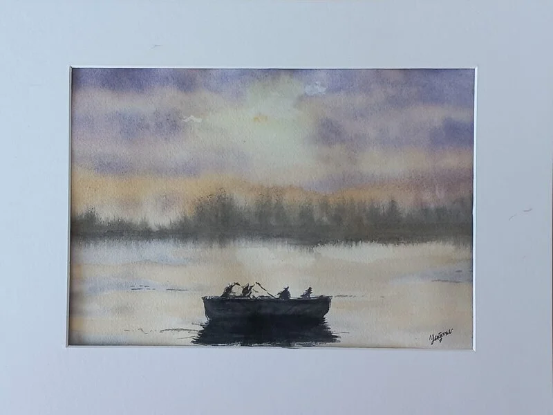 Akvarell Memories av Yagmur Akbulut Atilgan