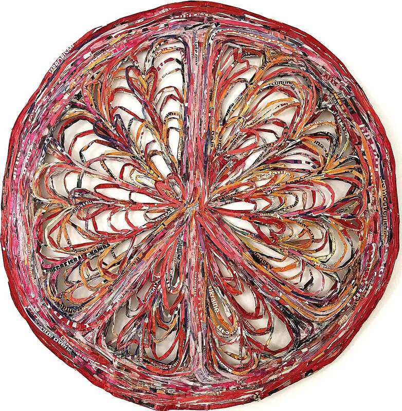 Skulptur Pomodoro av Camilla Tengvall