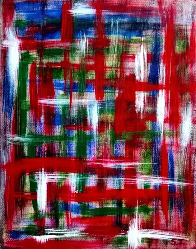 Oljemålning Ärlighet av Sandra Zancotti