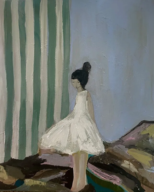 Akrylmålning Följ din längtan av Karolina Palmér