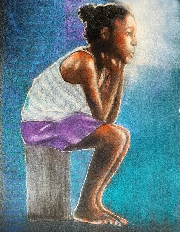 Sitting in the light av Karin Sköld