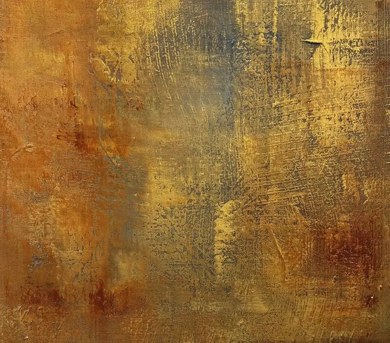 Akrylmålning Abstrakt av Gunilla Runsten