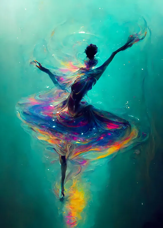 Colourful Drama av Immersive Art