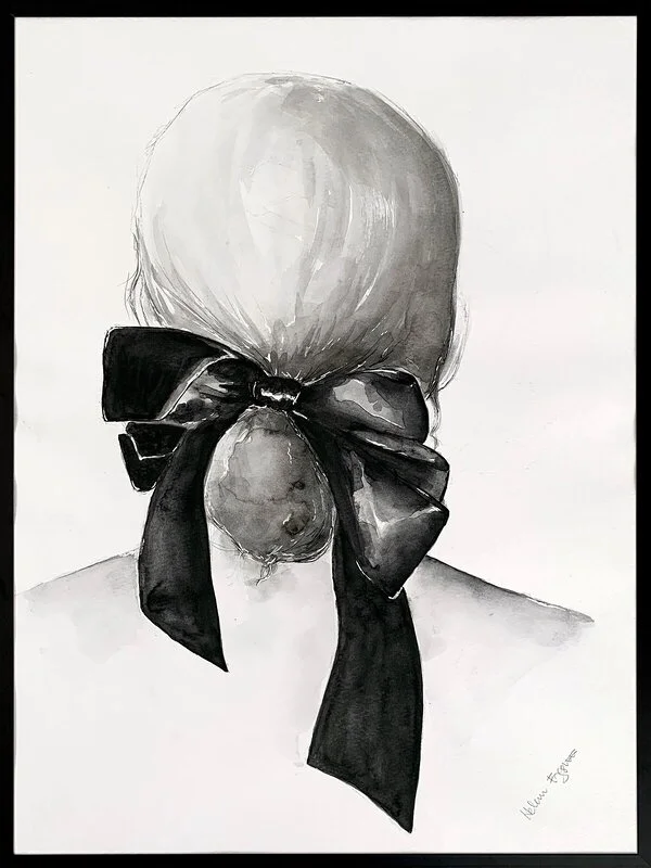 Akvarell The Bow av Helena Engström