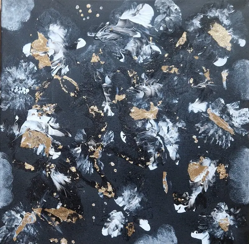 Akrylmålning Dröm av Lina Lindqvist