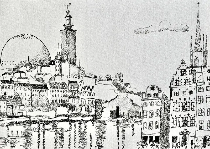 Perles à Stockholm av Cécile Hansson