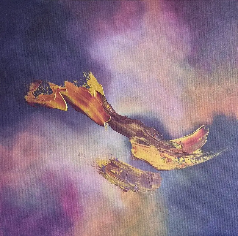 Akrylmålning Få dig att falla av Alexandra JS