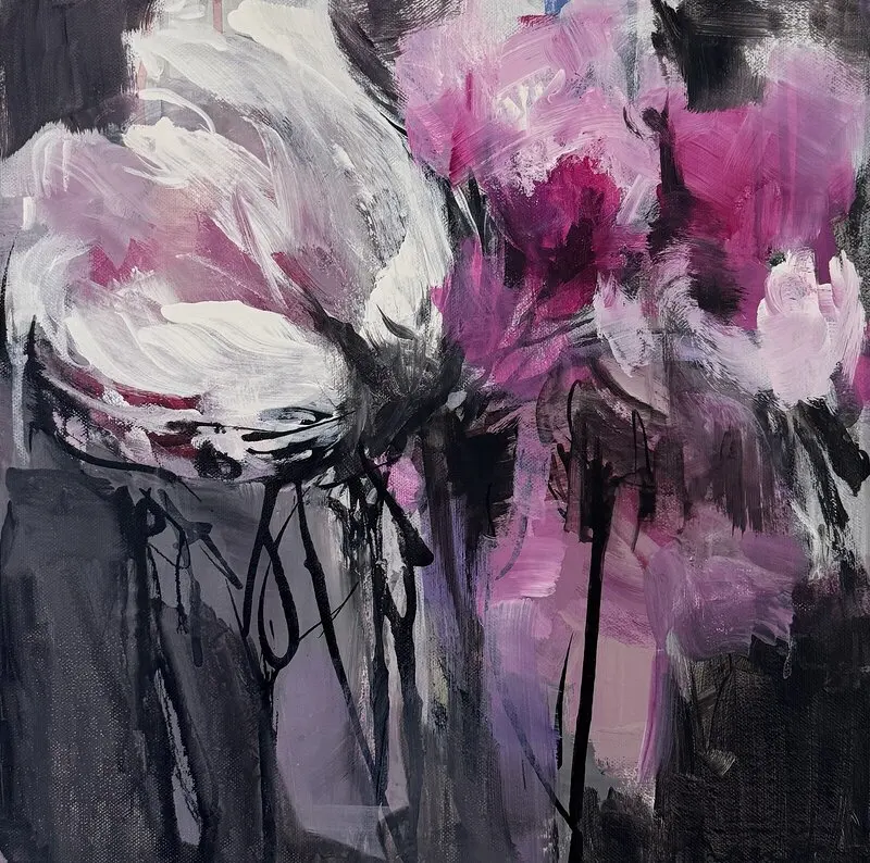 Akrylmålning av Lena Morge