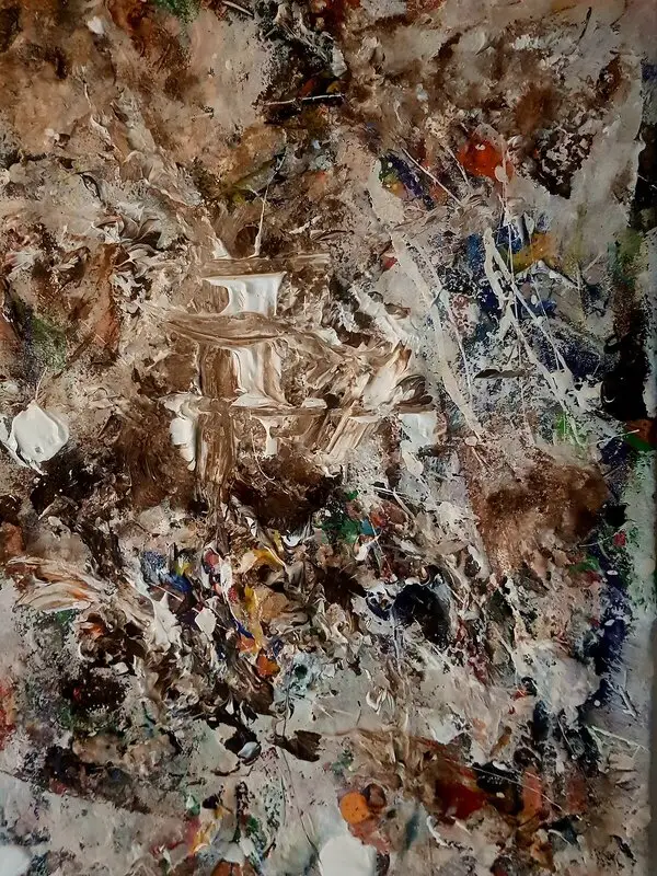 Akrylmålning av Martin Sokolowski