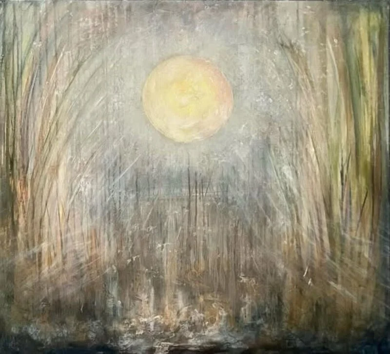 Akrylmålning The energies of the night av Marilyn Miller