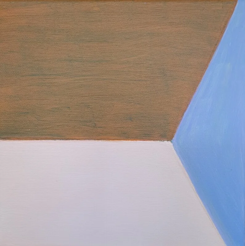 Akrylmålning Kantig 1 av Maria Lönn