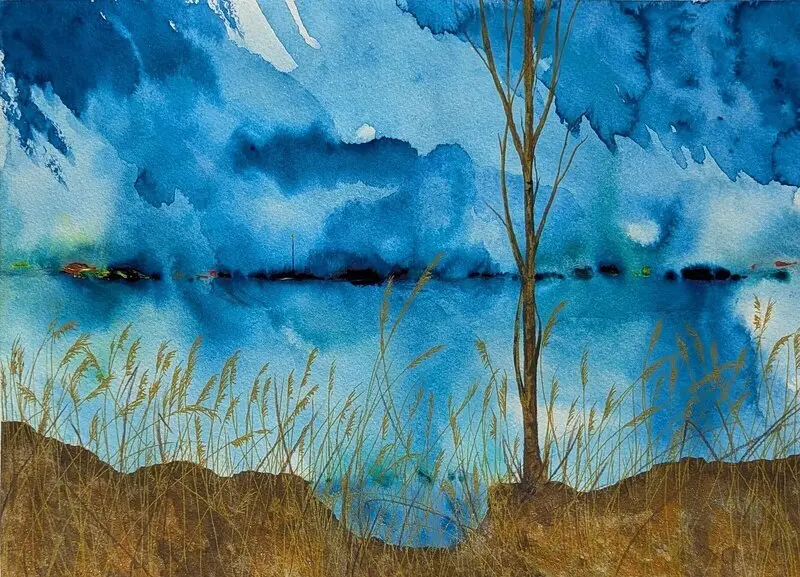 Jag kan höra åskan mullra i det blå av Eirini Bergström