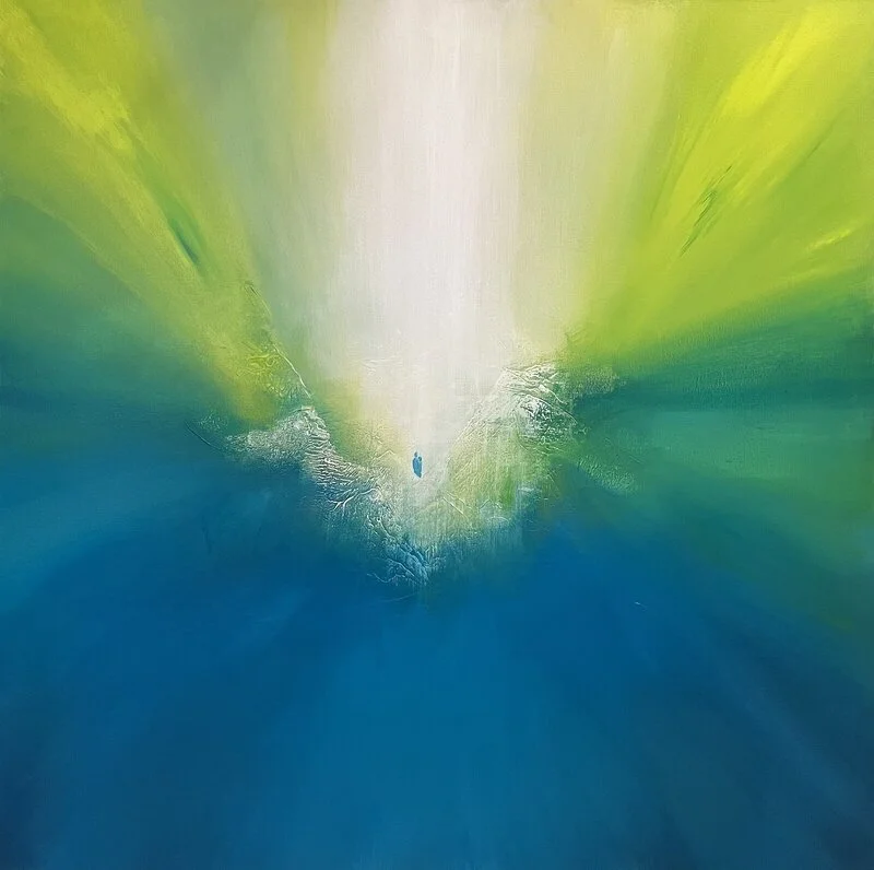 Akrylmålning In heaven av MariaNehlinsDesign Nehlin