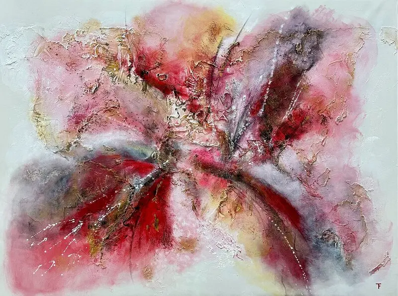 Akrylmålning Magic av Tina Fornbrandt