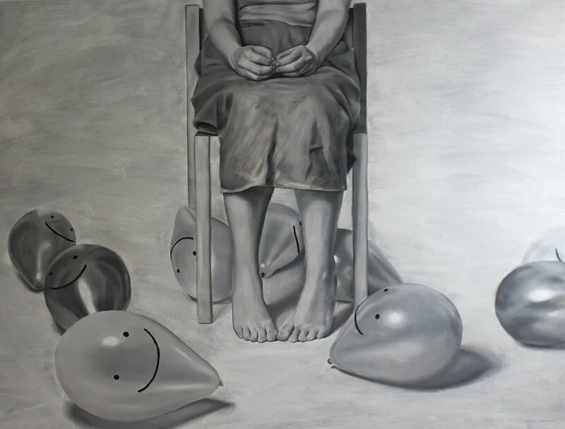 Oljemålning Födelsedagen av Mimmie Strandkvist