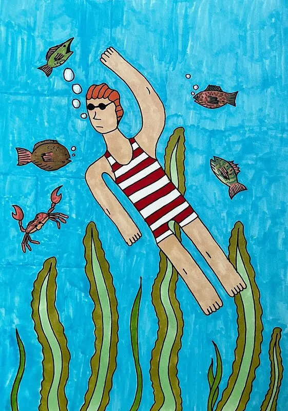 Dykaren av Olle Berg