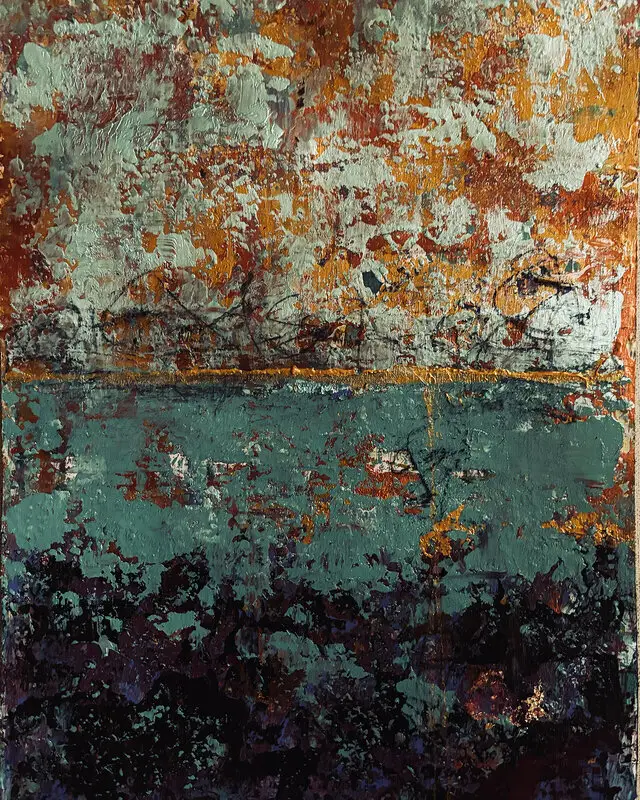 Akrylmålning av Ceren Kamar Bergh