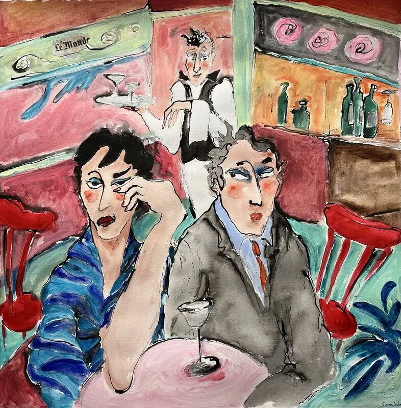 Lost in their own thoughts av Susanne Nyholm