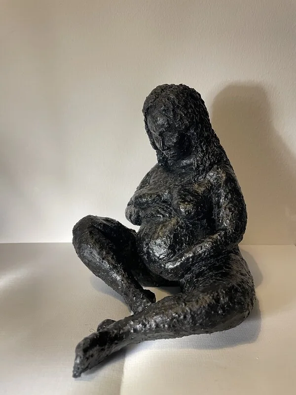 Skulptur Gravid kvinna av Elin Seidel