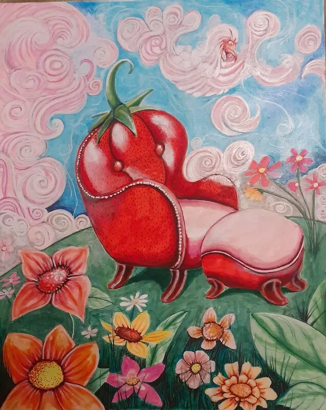 Strawberry Garden av Christine Djerf