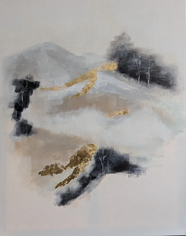 Golden landscape av Victoria Sellgren