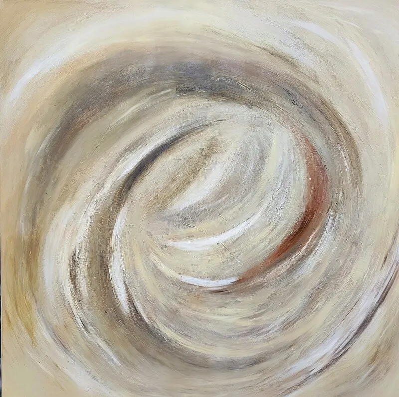 Akrylmålning 095 Bright Ideas av Carolina Kotlinska