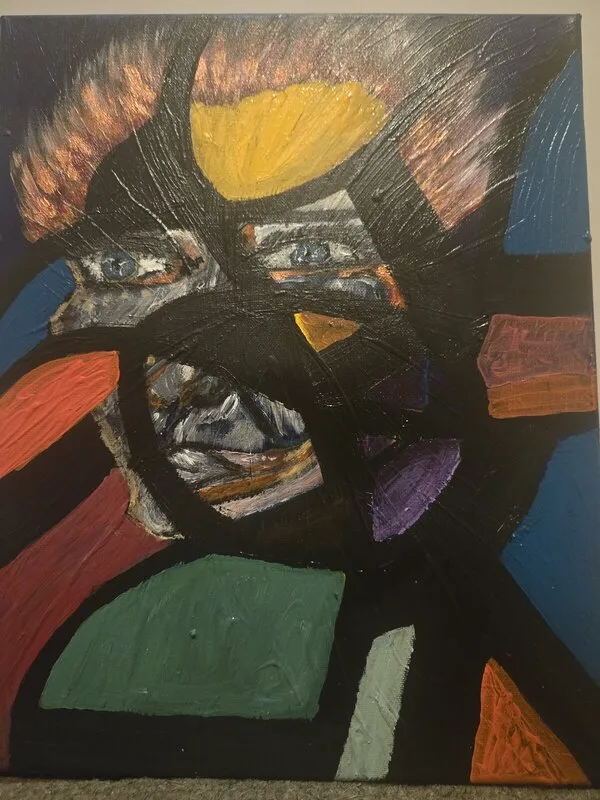 Akrylmålning 0738135661 av Jessica Samuelsson