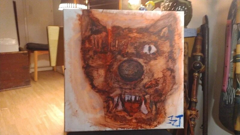 Le Grand Peureux Loup av Ez T