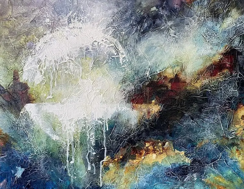 White moonlight av Cathrine Öberg