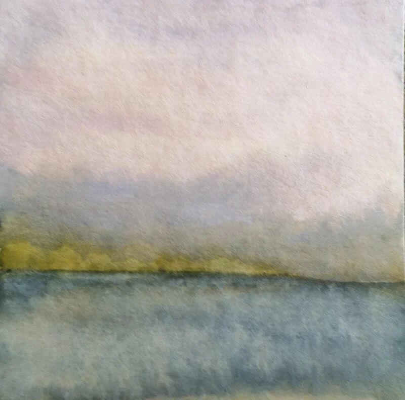 Akvarell Sensommar av Anette Arkbring