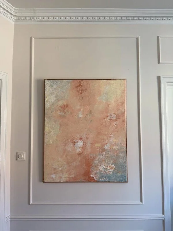 Akrylmålning No. 86 Rose Blush av Sofia Oliai