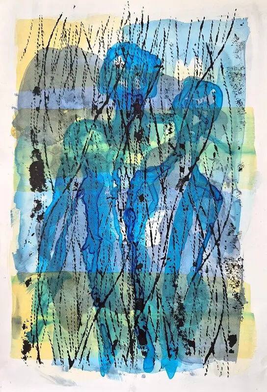 Blue Dialogue av Inga Jensen Wikstrand