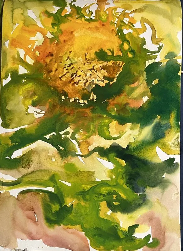 Akvarell Sassy av Jessica Fleetwood