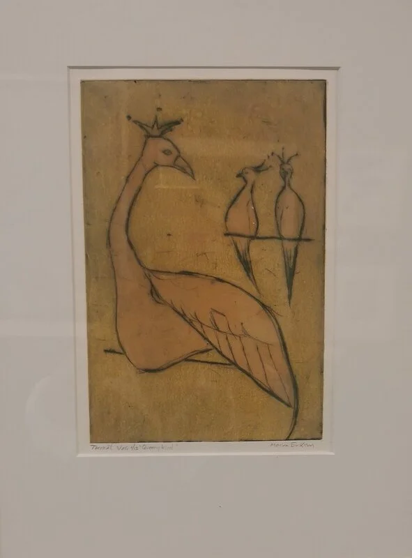 Queeny bird I av Monica Eriksson