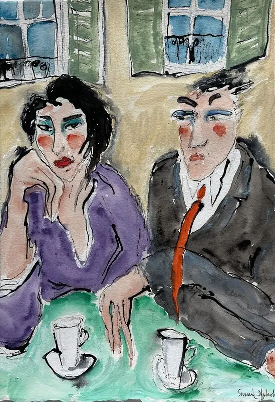 Where thoughts brew over coffee av Susanne Nyholm