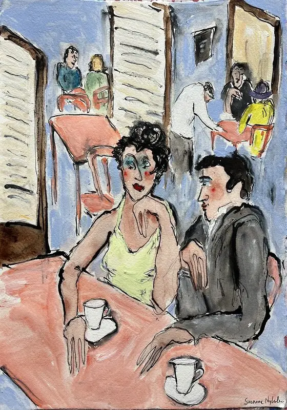 Between sips and secrets av Susanne Nyholm