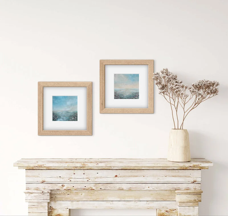 Akrylmålning Minisar nr VIII av Anneli Bendius