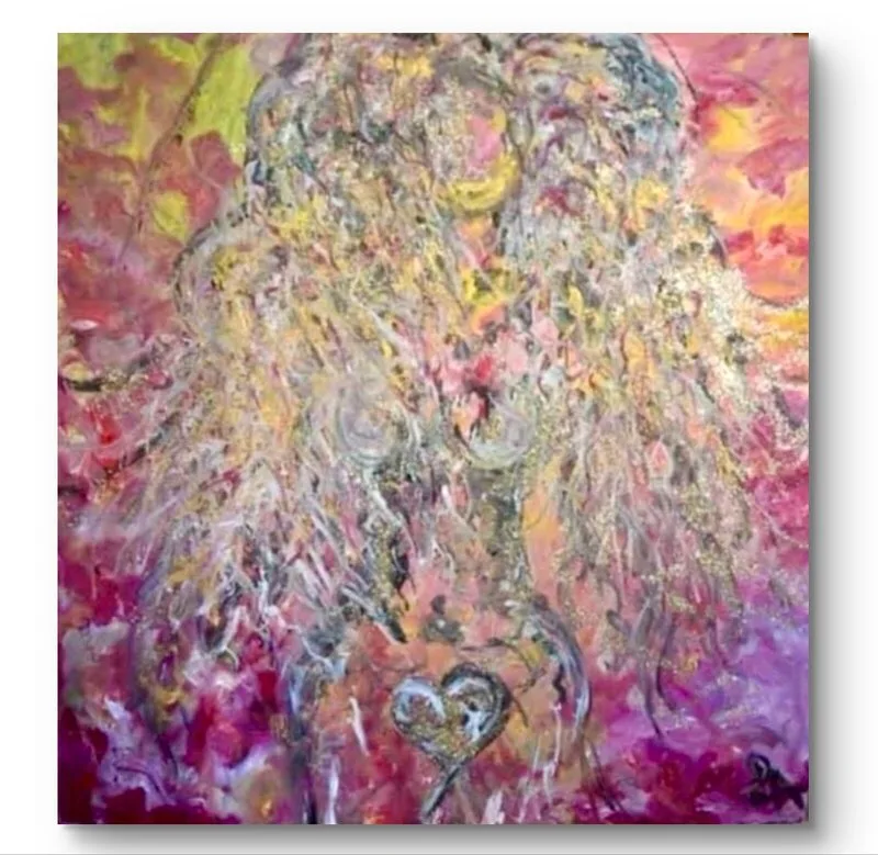 Oljemålning Grace av Linda Abrahamsson La Arts Sweden