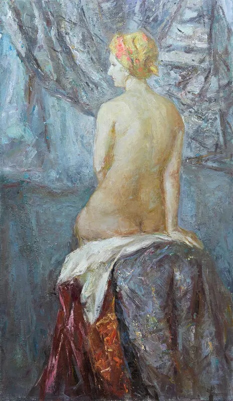 Oljemålning Helen av Zakhar Shevchuk