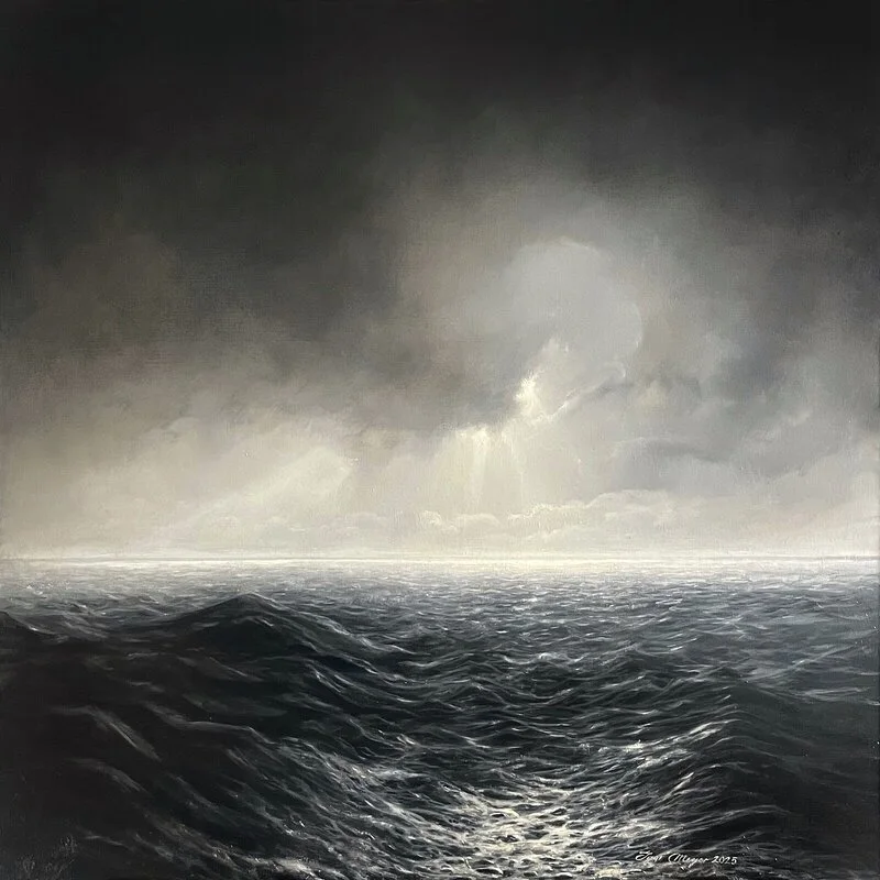 Oljemålning Entangled av Igor Meyer